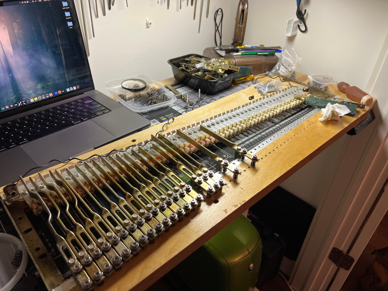 Fender Rhodes 54 Restoration